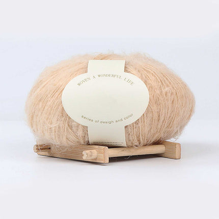 Clearance! Boovnll Mohair Yarn, Soft Yarn for Crocheting, Hand Knitting Hats, Sweater, Scarves, Crafts, Home Decorations, DIY Kids Toys, Yarn 16.