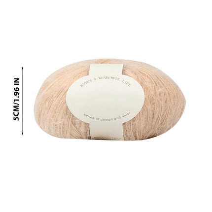 Clearance! Boovnll Mohair Yarn, Soft Yarn for Crocheting, Hand Knitting Hats, Sweater, Scarves, Crafts, Home Decorations, DIY Kids Toys, Yarn 16.