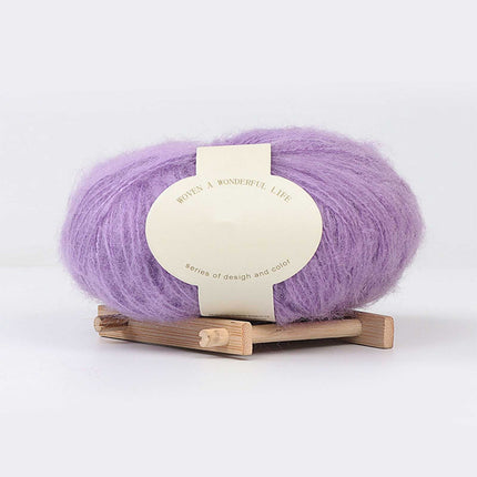 Clearance! Boovnll Mohair Yarn, Soft Yarn for Crocheting, Hand Knitting Hats, Sweater, Scarves, Crafts, Home Decorations, DIY Kids Toys, Yarn 17.