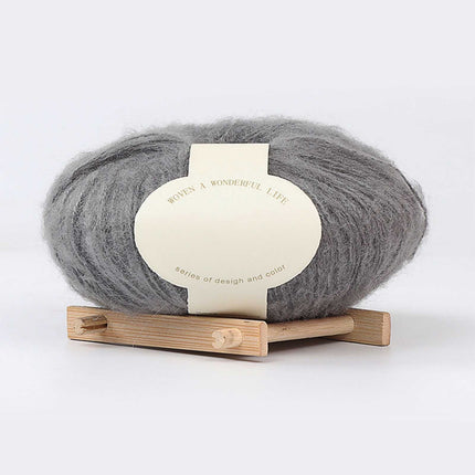 Clearance! Boovnll Mohair Yarn, Soft Yarn for Crocheting, Hand Knitting Hats, Sweater, Scarves, Crafts, Home Decorations, DIY Kids Toys, Yarn 23.