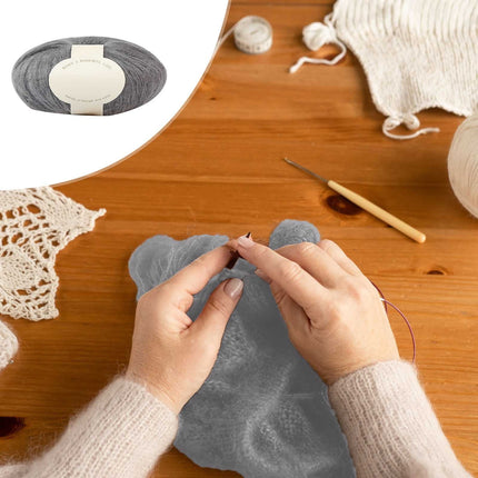 Clearance! Boovnll Mohair Yarn, Soft Yarn for Crocheting, Hand Knitting Hats, Sweater, Scarves, Crafts, Home Decorations, DIY Kids Toys, Yarn 23.