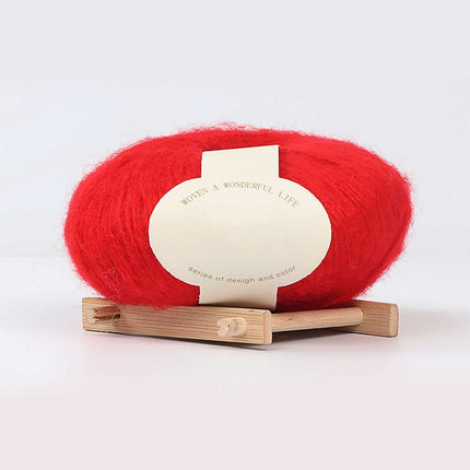 Clearance! Boovnll Mohair Yarn, Soft Yarn for Crocheting, Hand Knitting Hats, Sweater, Scarves, Crafts, Home Decorations, DIY Kids Toys, Yarn 29.