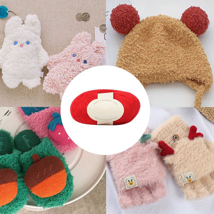 Clearance! Boovnll Mohair Yarn, Soft Yarn for Crocheting, Hand Knitting Hats, Sweater, Scarves, Crafts, Home Decorations, DIY Kids Toys, Yarn 29.