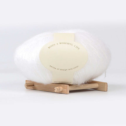 Clearance! Boovnll Mohair Yarn, Soft Yarn for Crocheting, Hand Knitting Hats, Sweater, Scarves, Crafts, Home Decorations, DIY Kids Toys, Yarn 3.