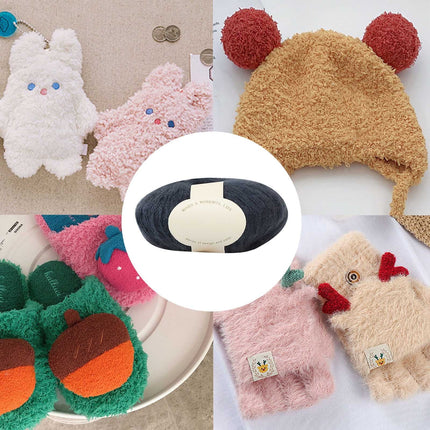 Clearance! Boovnll Mohair Yarn, Soft Yarn for Crocheting, Hand Knitting Hats, Sweater, Scarves, Crafts, Home Decorations, DIY Kids Toys, Yarn 35.