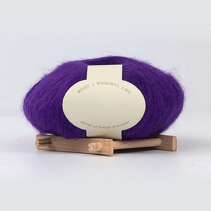 Clearance! Boovnll Mohair Yarn, Soft Yarn for Crocheting, Hand Knitting Hats, Sweater, Scarves, Crafts, Home Decorations, DIY Kids Toys, Yarn 39.