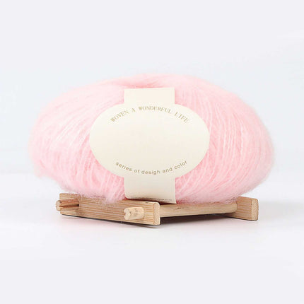 Clearance! Boovnll Mohair Yarn, Soft Yarn for Crocheting, Hand Knitting Hats, Sweater, Scarves, Crafts, Home Decorations, DIY Kids Toys, Yarn 4.