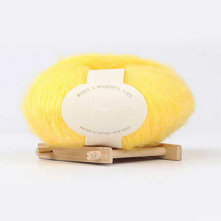 Clearance! Boovnll Mohair Yarn, Soft Yarn for Crocheting, Hand Knitting Hats, Sweater, Scarves, Crafts, Home Decorations, DIY Kids Toys, Yarn 6.