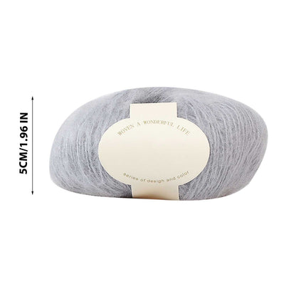 Clearance! Boovnll Mohair Yarn, Soft Yarn for Crocheting, Hand Knitting Hats, Sweater, Scarves, Crafts, Home Decorations, DIY Kids Toys, Yarn Clearance.