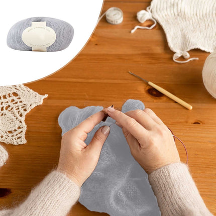 Clearance! Boovnll Mohair Yarn, Soft Yarn for Crocheting, Hand Knitting Hats, Sweater, Scarves, Crafts, Home Decorations, DIY Kids Toys, Yarn Clearance.