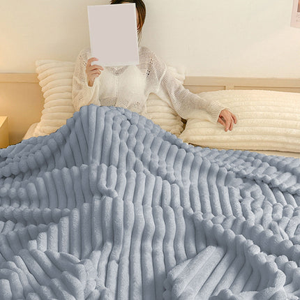 Djunllk Throw Blanket for Couch - Dark Gray Super Thick Double Layer Soft Blanket, Throw Blanket All Year Round Home Decor Fuzzy Warm Gifts for Women 27.5" x 39.3" AA00_Dark Gray.