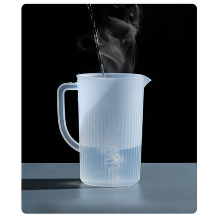 Tyidzon Juice Pitcher with Lids for Fridge, Water Jug for Teas, Juices & Iced Beverages - Fridge & Dishwasher Safe A.