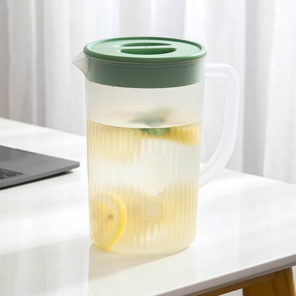 Tyidzon Juice Pitcher with Lids for Fridge, Water Jug for Teas, Juices & Iced Beverages - Fridge & Dishwasher Safe B.