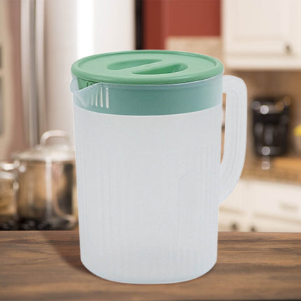 Tyidzon Juice Pitcher with Lids for Fridge, Water Jug for Teas, Juices & Iced Beverages - Fridge & Dishwasher Safe B.