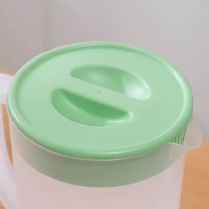 Tyidzon Juice Pitcher with Lids for Fridge, Water Jug for Teas, Juices & Iced Beverages - Fridge & Dishwasher Safe B.