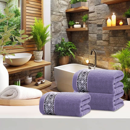 Dmlowu Luxury Bath Towels, Soft Highly Absorbent Quicker Dry Cotton Towels, Towels for Bathroom Gym, Shower, Hotel #23.