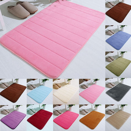 Tyidzon Soft Absorbent Bath Mat Non Slip Bathroom Rugs Quick Dry Washable Bathroom Rug for Home Bathroom Entrance Shower Floor 20 x 32 Inch Green.