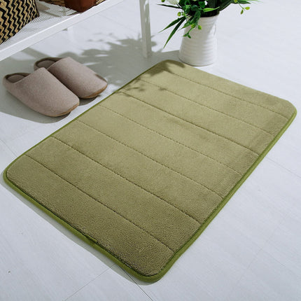 Tyidzon Soft Absorbent Bath Mat Non Slip Bathroom Rugs Quick Dry Washable Bathroom Rug for Home Bathroom Entrance Shower Floor 20 x 32 Inch Green.