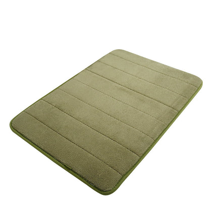 Tyidzon Soft Absorbent Bath Mat Non Slip Bathroom Rugs Quick Dry Washable Bathroom Rug for Home Bathroom Entrance Shower Floor 20 x 32 Inch Green.