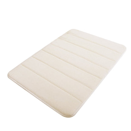 Tyidzon Soft Absorbent Bath Mat Non Slip Bathroom Rugs Quick Dry Washable Bathroom Rug for Home Bathroom Entrance Shower Floor 20 x 32 Inch White.