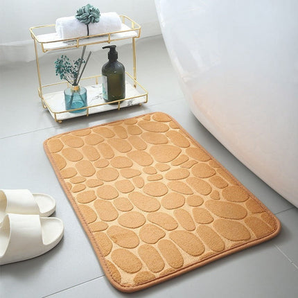 Clearance Under $5 Boovnll Bathroom Rugs Set 2 Piece, Super Absorbent & Soft Non-Slip Velvet Toilet Rug & Bath Mat, Quickly Dry Thicken Bath Mats for Bathroom, Kitchen, Door Mat, Bathroom Mat J.