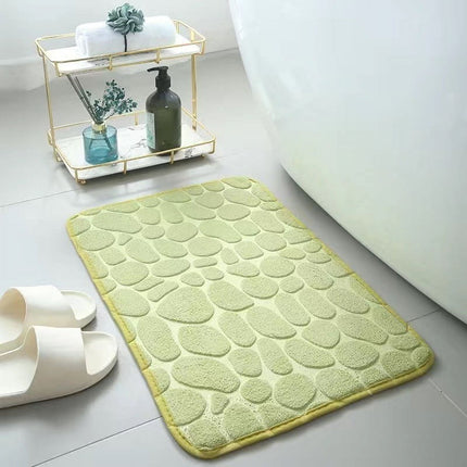 Clearance Under $5 Boovnll Bathroom Rugs Set 2 Piece, Super Absorbent & Soft Non-Slip Velvet Toilet Rug & Bath Mat, Quickly Dry Thicken Bath Mats for Bathroom, Kitchen, Door Mat, Bathroom Mat M.