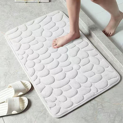 Clearance Under $5 Boovnll Bathroom Rugs Set 2 Piece, Super Absorbent & Soft Non-Slip Velvet Toilet Rug & Bath Mat, Quickly Dry Thicken Bath Mats for Bathroom, Kitchen, Door Mat, Bathroom Mat N.