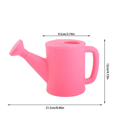 Dmlowu Watering Can 700ml Plastic Kids Watering Can Light-Weight Watering Can Indoor Plants for Artificial Plants Outdoor Garden Flowers Live Plants, Sturdy Gardening Watering Can for Kids Pink.