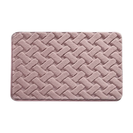 PALIFEUR Bathroom Rugs, Extra Soft Absorbent Bath Rugs, 15.7"x23.6" Quicker Dry Washable Bath Mat for Bathroom, Tub and Shower, Non-Slip Bathroom Rug Pink.