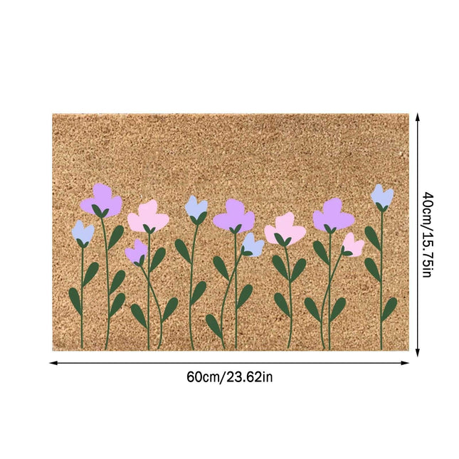 16x24 inch Doormats for Outdoor Entrance Home Waterproof Floor Mat Outdoor Rug Front Door Spring Mat Floor Decor Outdoor Summer Decor Spring Rugs Mat for Front Door Outside Outdoor Porch Mat Doormat17.
