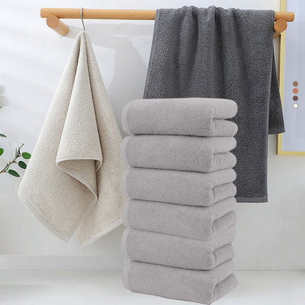 Clearance! PALIFEUR 6 Pcs Cotton Towels Soft Bath Towels, Highly Absorbent Towels for Bathroom Kitchen Gym, Quickly-Dry Towel Set, 13x30 Inch Gray.