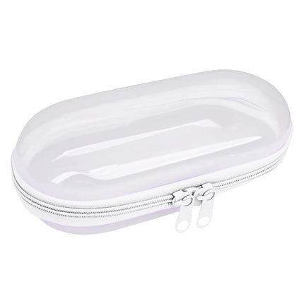 Tyidzon Pencil Pouch, Pencil Bags with Zipper, Pencil Case Pouch Storage Pens, Markers, Crayons Supplies White.