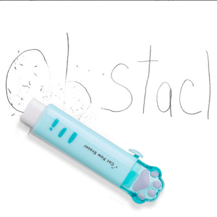 Tyidzon Erasers for Pencils 2 Pack, Cute Pencil Erasers for Office, Erasers for Drawing Sketching Blue.