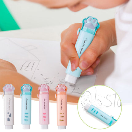 Tyidzon Erasers for Pencils 2 Pack, Cute Pencil Erasers for Office, Erasers for Drawing Sketching Pink.