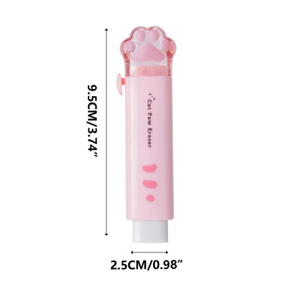 Tyidzon Erasers for Pencils 2 Pack, Cute Pencil Erasers for Office, Erasers for Drawing Sketching Pink.