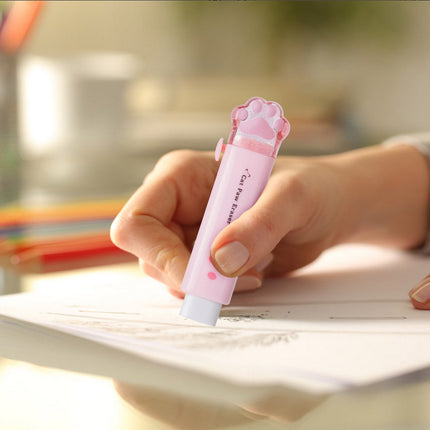 Tyidzon Erasers for Pencils 2 Pack, Cute Pencil Erasers for Office, Erasers for Drawing Sketching Pink.