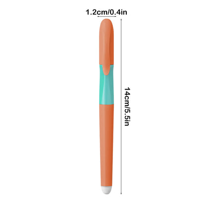Tyidzon Forever Pencils for Writing, No Need Sharpened Pencil Cute Inkless Everlasting Pencil for Sketching, Replace Mechanical Pen for Sketch, Drawing and Writing Orange.