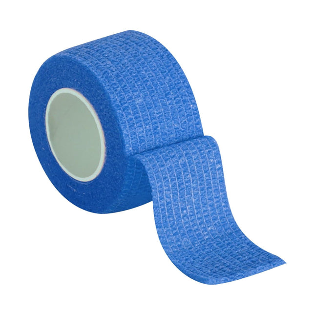 Tyidzon 3 Rolls Kinesiology Tape, 3 Colors 1 Inch x 14.8 Feet Athletic Tape, Elastic Muscle Tape, Sports Tape, Thumb, Finger, Wrist, Ankle, Knee Tape for Exercise and Daily Use Blue.