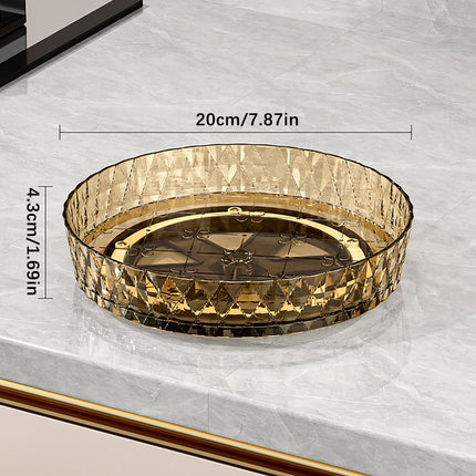 Xuniizn Multipurpose Lazy Susan Organizer - 360 Rotating Spice Rack Turntable for Kitchen Cabinet Storage & Table Top Display Coffee.