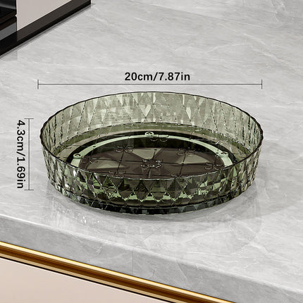 Xuniizn Multipurpose Lazy Susan Organizer - 360 Rotating Spice Rack Turntable for Kitchen Cabinet Storage & Table Top Display Green.
