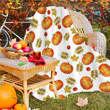 Xuniizn Fall Throw Blanket Breathable Fleece Blanket,28x39" Soft & Skin-Friendly High-Density Fall Blanket Warm, Heat-Locking, Machine-Washable, A Cozy Choice for Autumn & Winter Home Use A#Multicolor(39x51").