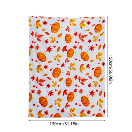 Xuniizn Fall Throw Blanket Breathable Fleece Blanket,28x39" Soft & Skin-Friendly High-Density Fall Blanket Warm, Heat-Locking, Machine-Washable, A Cozy Choice for Autumn & Winter Home Use B#Multicolor(51x59").