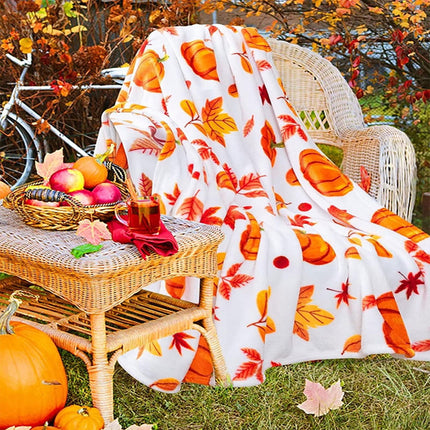 Xuniizn Fall Throw Blanket Breathable Fleece Blanket,28x39" Soft & Skin-Friendly High-Density Fall Blanket Warm, Heat-Locking, Machine-Washable, A Cozy Choice for Autumn & Winter Home Use B#Multicolor(51x59").