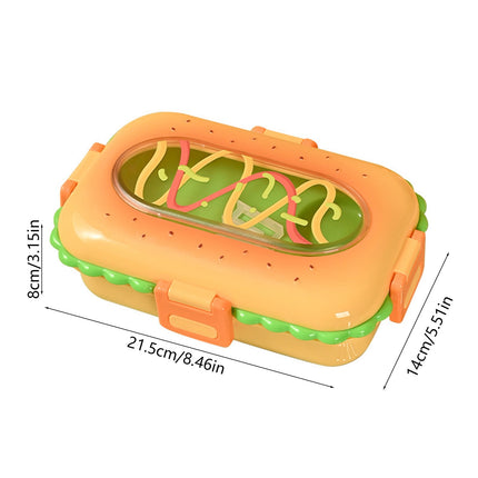 Xuniizn Bento Box Adult Lunch Box, Containers for Adults Men Women, Lunchable Food Container with Utensils, Sauce Jar, Muffin Liners, Microwave & Dishwasher Safe Multicolor.