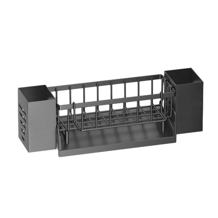 Xuniizn Pantry Organizers and Storage - Kitchen Organizers and Storage Rack, Sink Countertop Multifunctional Holder for Rags, Chopsticks, Knives & Forks - Kitchen Organization & Storage Solution Black.