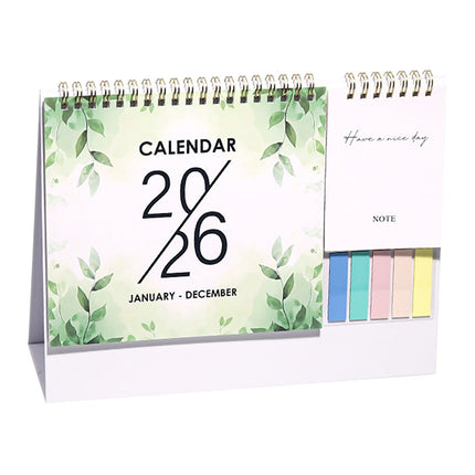 Dmlowu 2026 Desk Calendar - 8x10 inch Desk Calendar 2026-2027, 12 Months Desk Calendar Runs From January 2026 To December 2026, Exquisite Desk Calendar 2026 A.