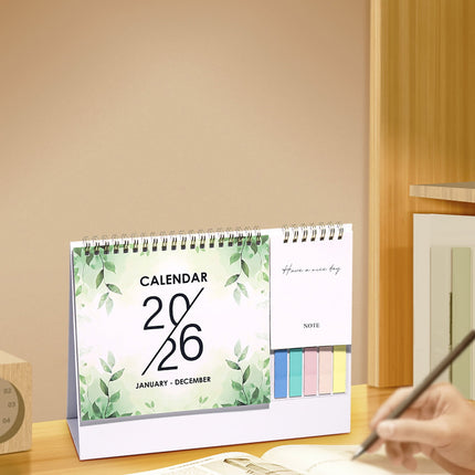 Dmlowu 2026 Desk Calendar - 8x10 inch Desk Calendar 2026-2027, 12 Months Desk Calendar Runs From January 2026 To December 2026, Exquisite Desk Calendar 2026 A.