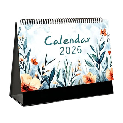 Dmlowu 2026 Desk Calendar - 8x10 inch Desk Calendar 2026-2027, 12 Months Desk Calendar Runs From January 2026 To December 2026, Exquisite Desk Calendar 2026 G.