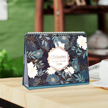 Dmlowu 2026 Desk Calendar - 8x10 inch Desk Calendar 2026-2027, 12 Months Desk Calendar Runs From January 2026 To December 2026, Exquisite Desk Calendar 2026 J.