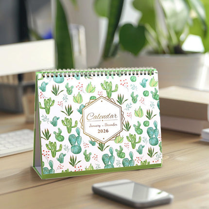 Dmlowu 2026 Desk Calendar - 8x10 inch Desk Calendar 2026-2027, 12 Months Desk Calendar Runs From January 2026 To December 2026, Exquisite Desk Calendar 2026 K.